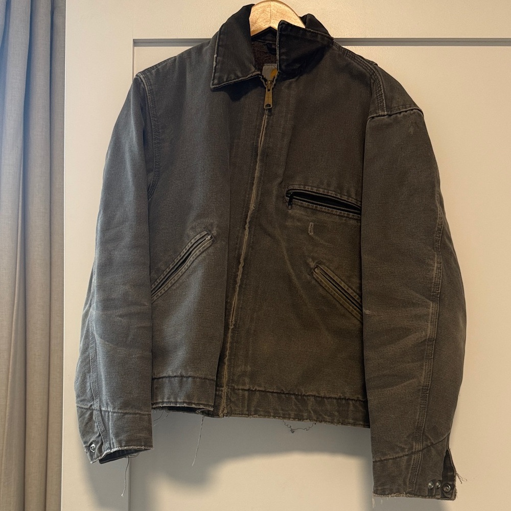 Carhartt Dark Olive Military Jacket